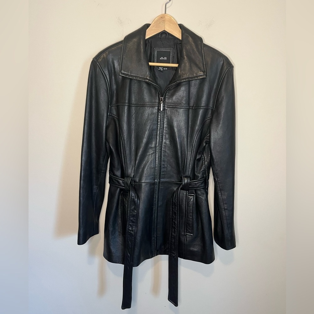 Vintage Women’s Genuine Leather Jacket Size Medium